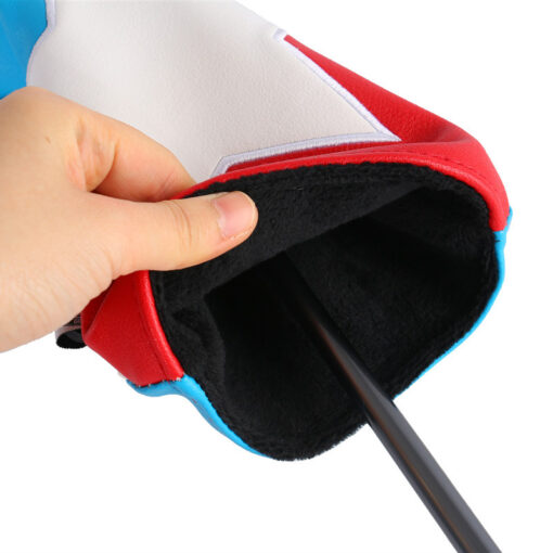 embroidery wooden golf club headcover