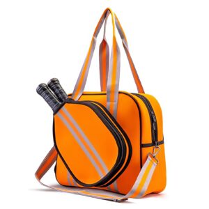 large capacity outdoor neoprene pickleball paddle bag